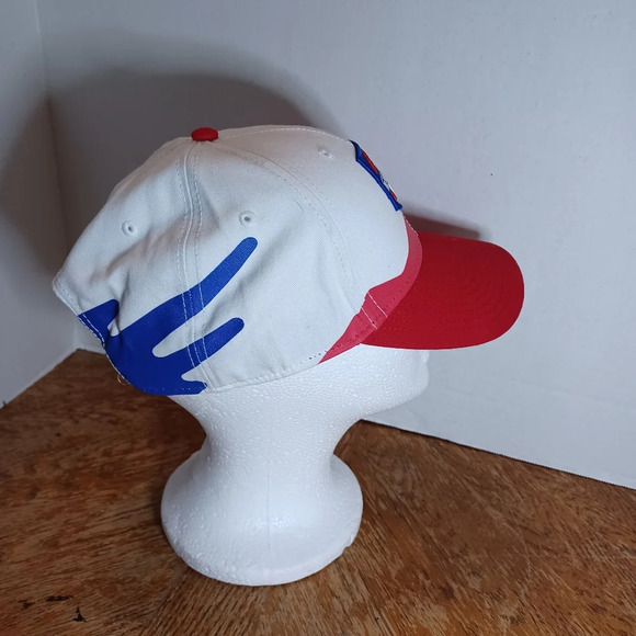 Texas Rangers Snapback Yums Hat All American Cut Splattered Paint Look. Has some - Picture 5 of 9